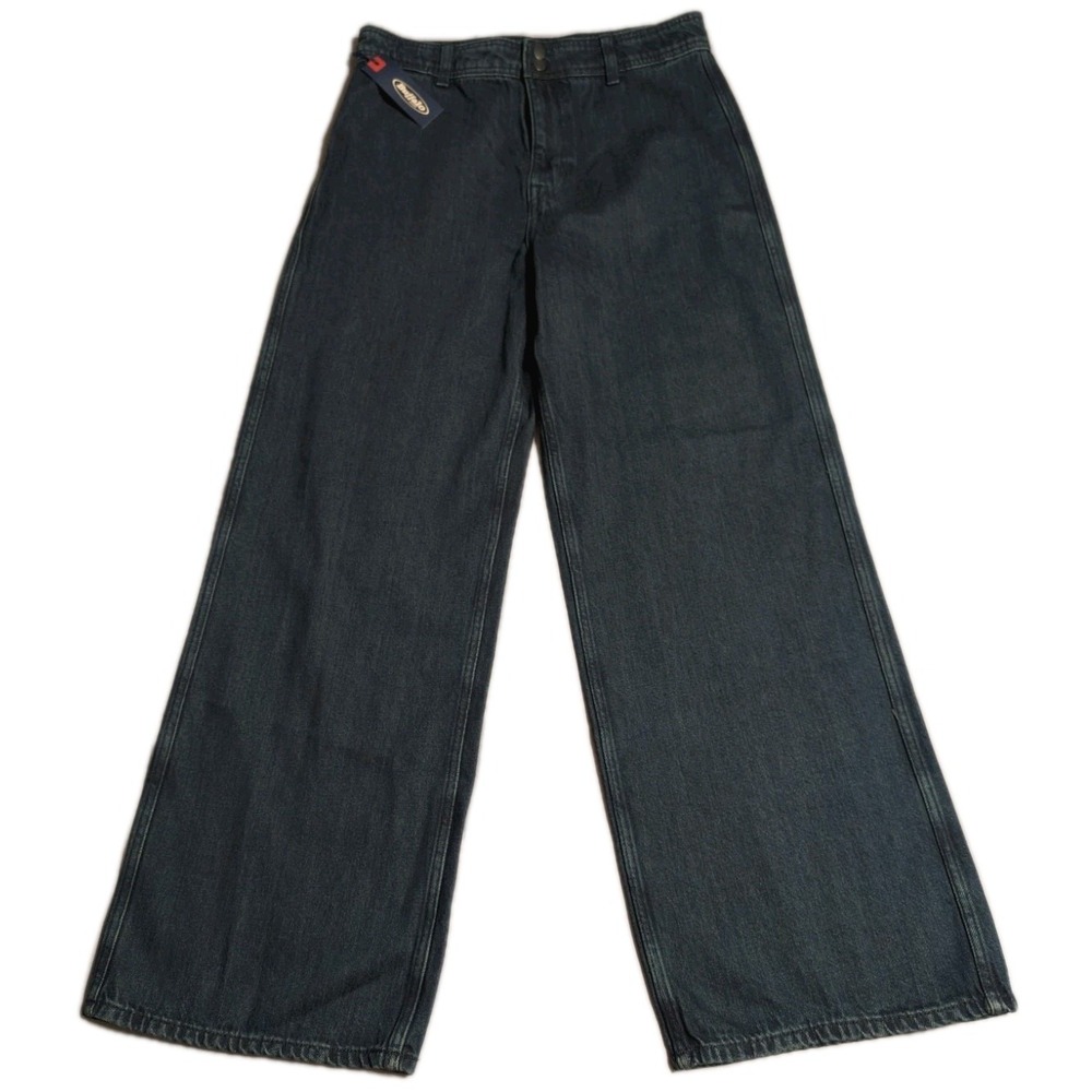 Buffalo Jeans Adele High Rise Wide Leg Jeans Womens 32 NWT‎ Dark Wash Denim